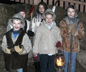Kl&ouml;pfelnde Kinder