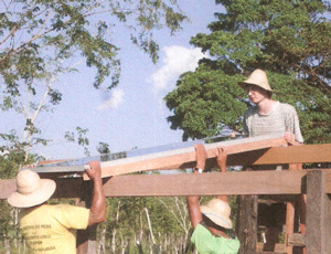 Installation der Solaranlage