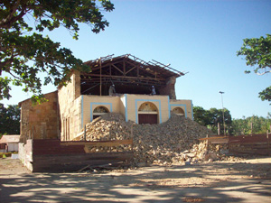 Abbruch der alten Kirche von Anajatuba