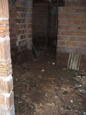Innenansicht des Hauses von Dona Graca